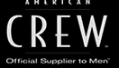 Logo of American Crew, a men's grooming brand.
