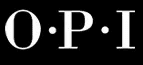 OPI logo in white on a black background.
